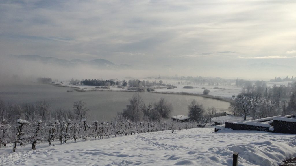 Aussicht Seegräben Winter