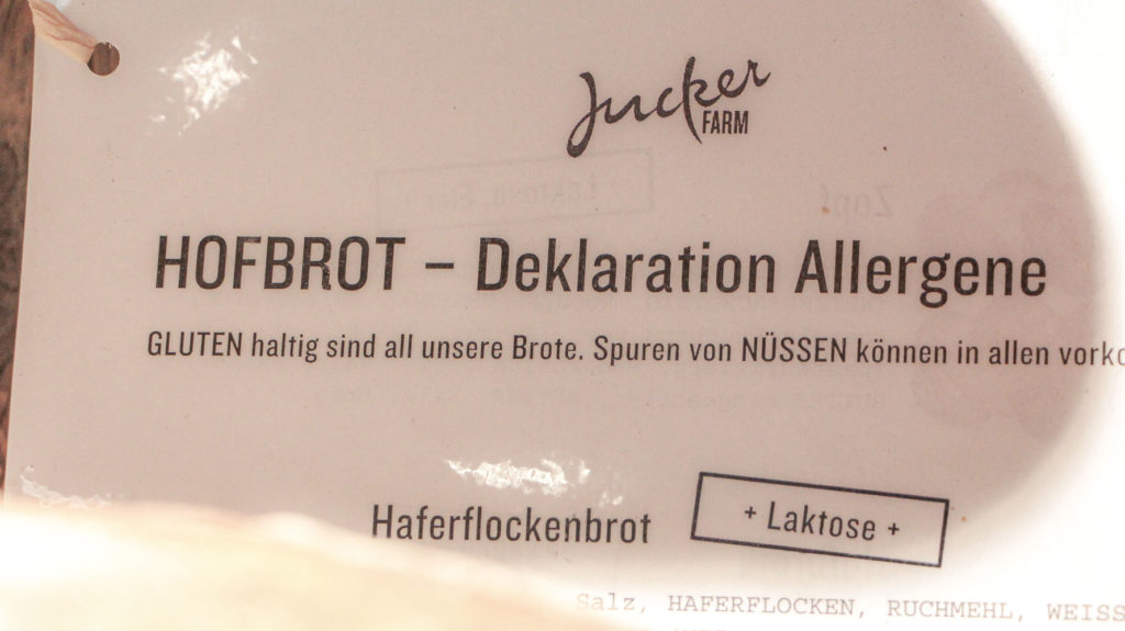 Allergen Deklaration