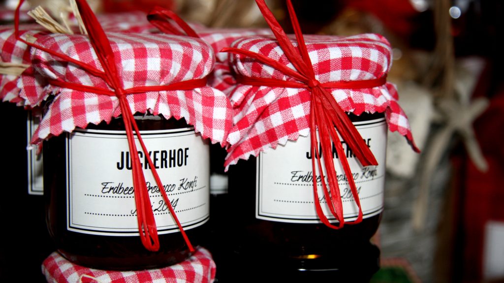 Erdbeeren Konfitüre