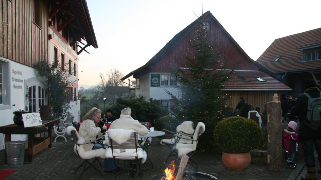 Feuerstelle Winterzauber