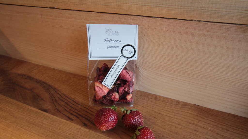 Getrocknete Erdbeeren
