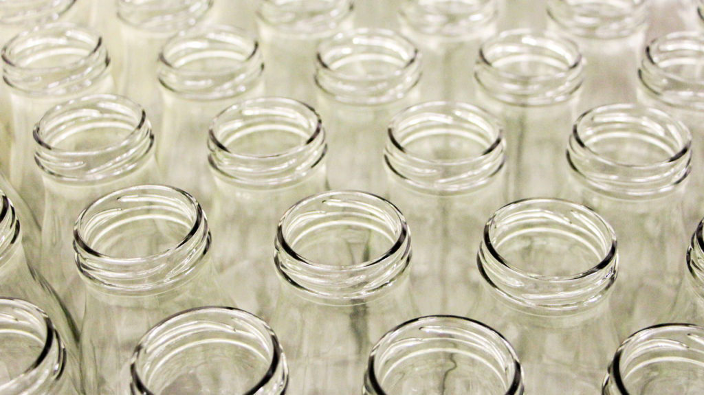 Glas-Recycling