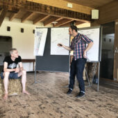 Martin am Führungsworkshop