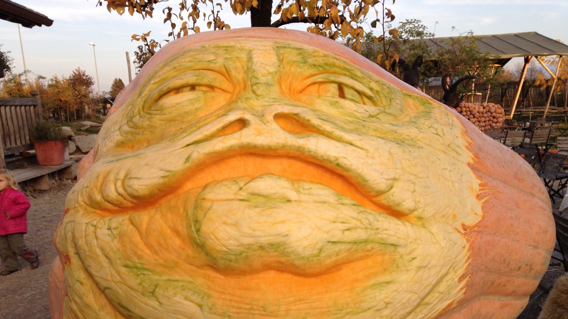 Jabba The Hutt In Kuerbis