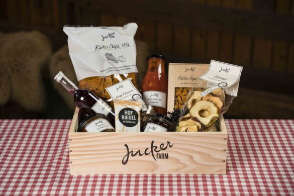 Jucker Farm Geschenkkiste Holz klein