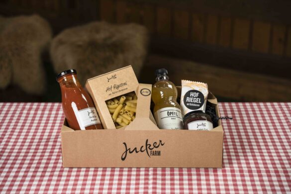 Jucker Farm Karton Geschenkkorb