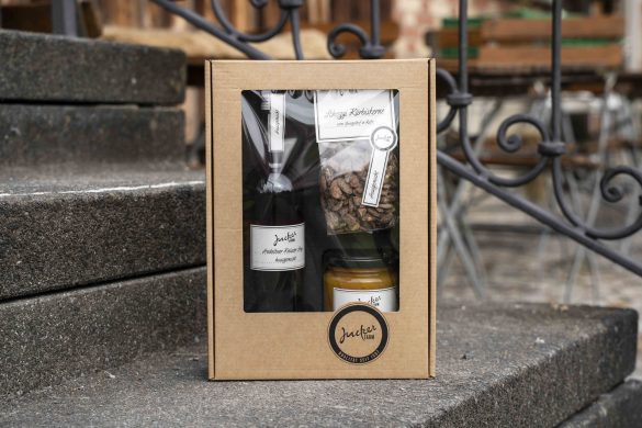 Jucker Geschenkkiste fixfertig zum Abholen klein