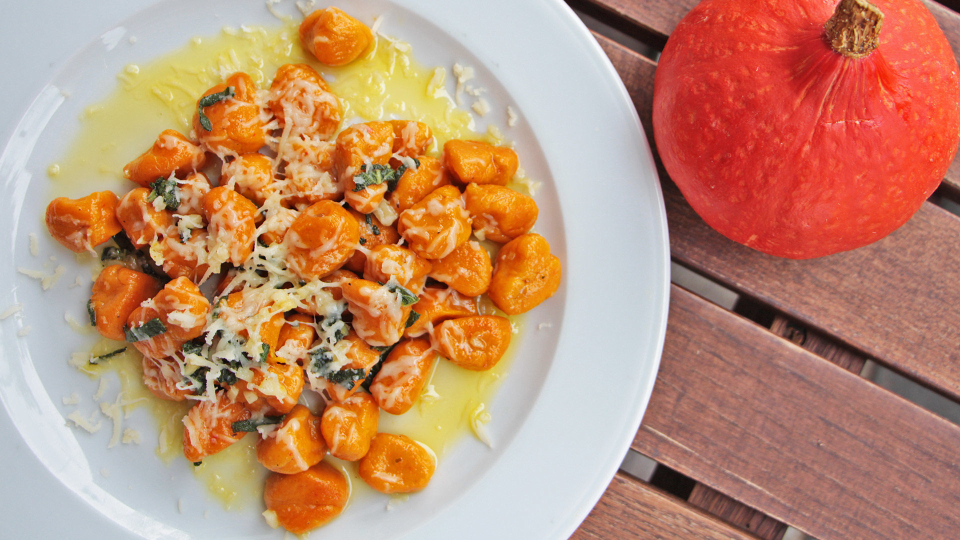 #FeldFood N°24: Kürbis-Gnocchi - Rezept nur mit Kürbis