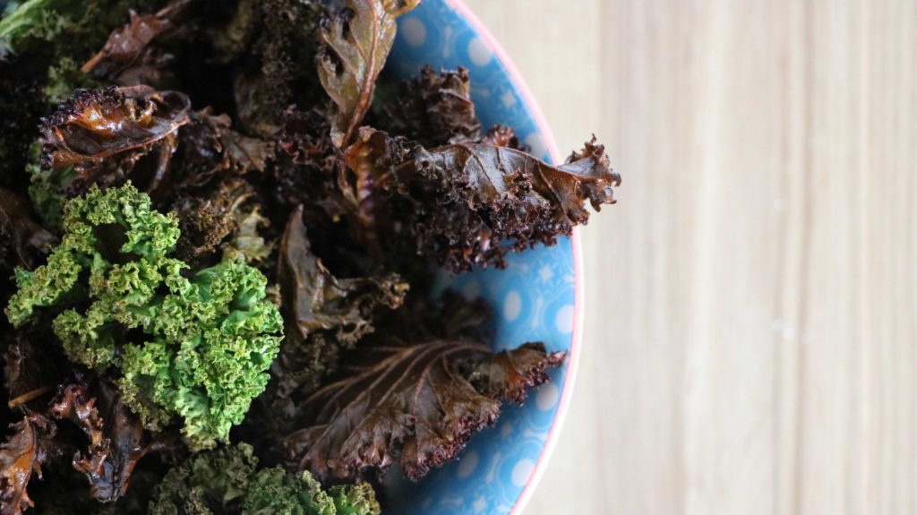 Kale Chips Fertig