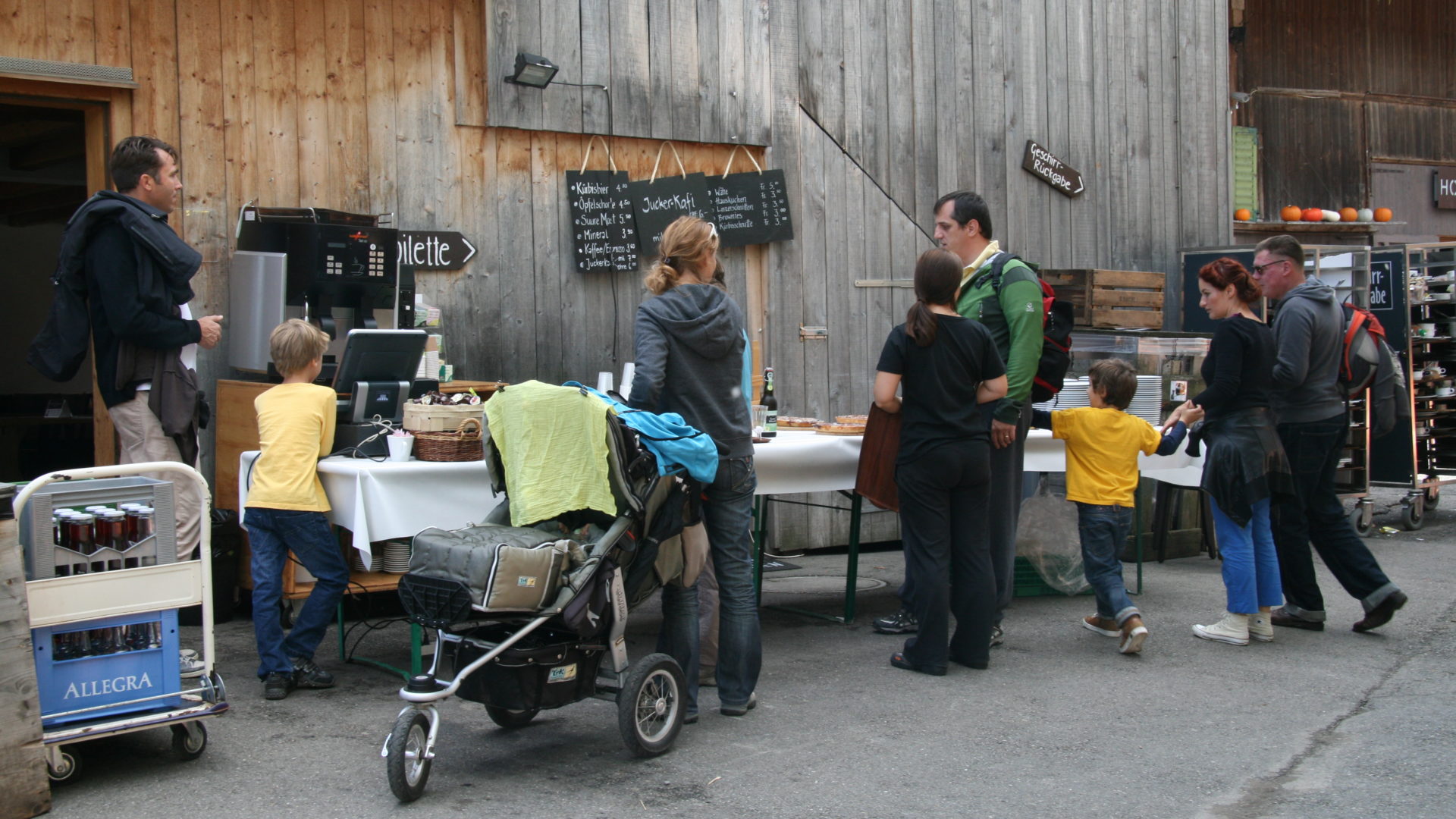 Kinderwagen Vorrang