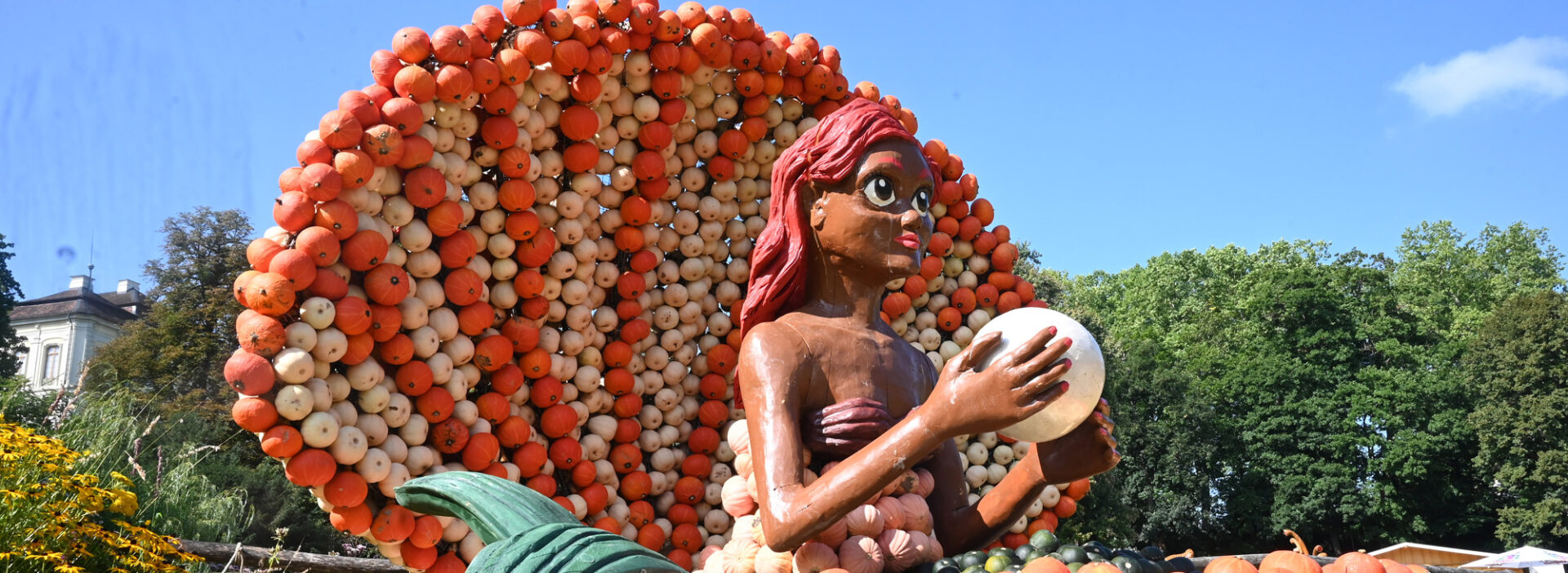 Kuerbisausstellung Ludwigsburg Arielle