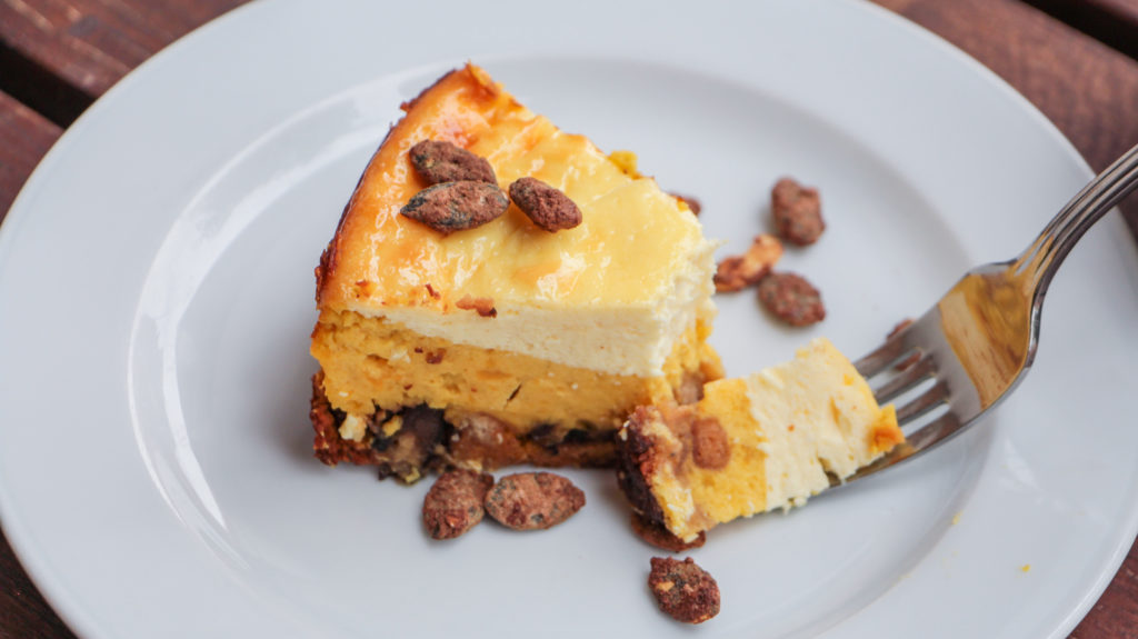 Kürbischeesecake