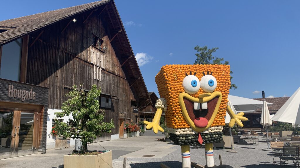 Kürbisfigur SpongeBob (5)