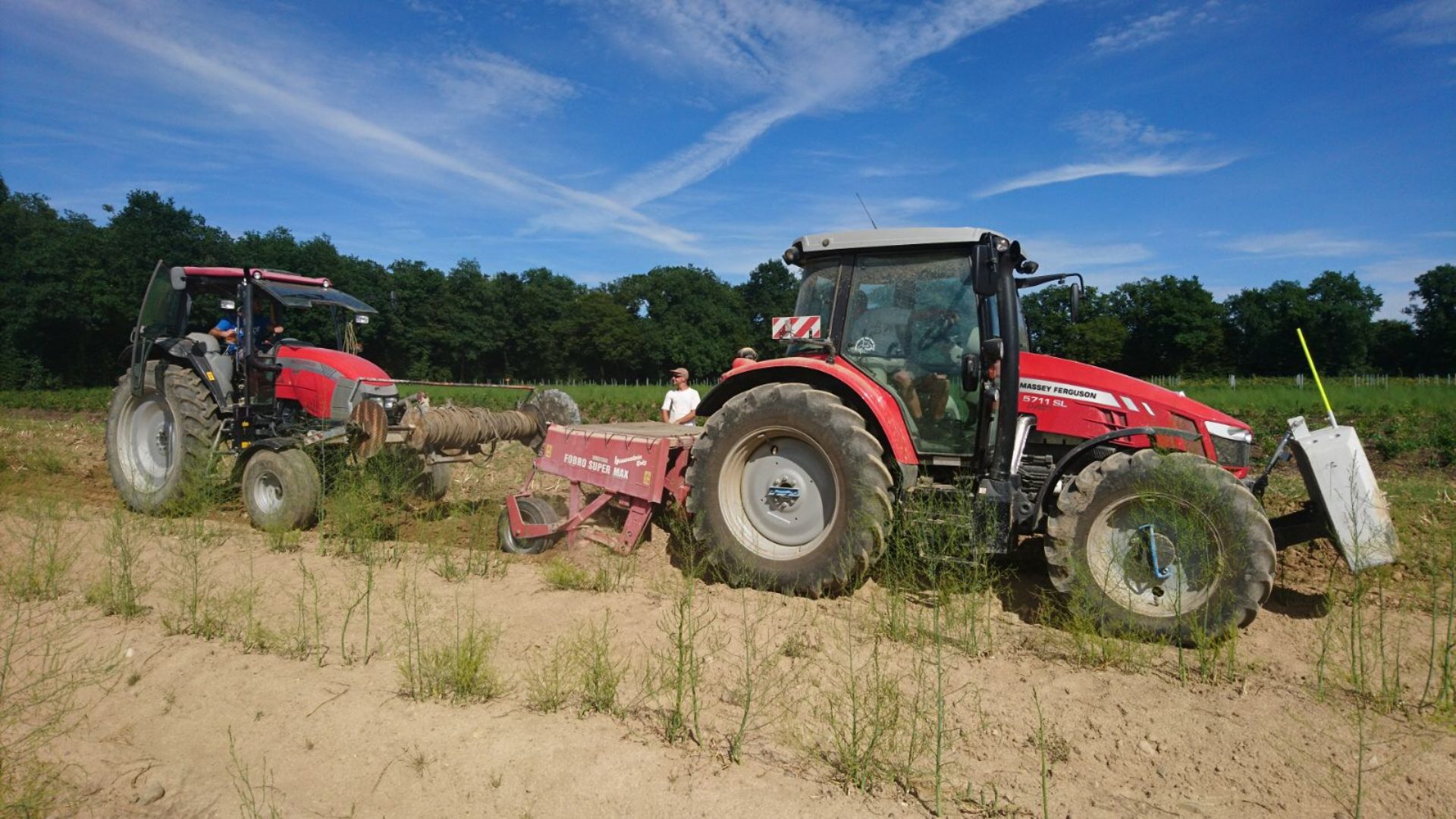 Massey Ferguson Traktor Mit Ad Blue