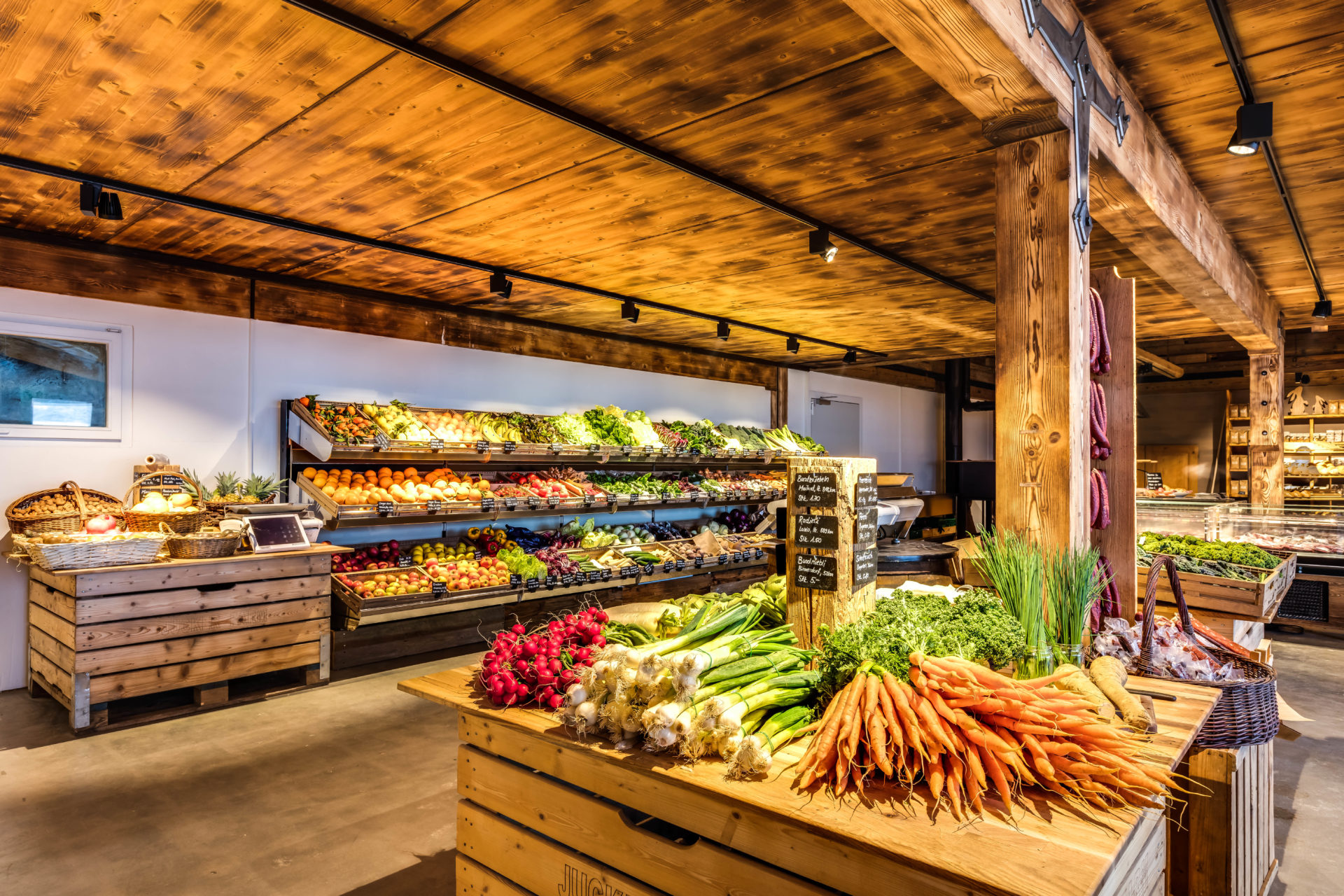 Im Hofladen saisonal und regional einkaufen Jucker Farm