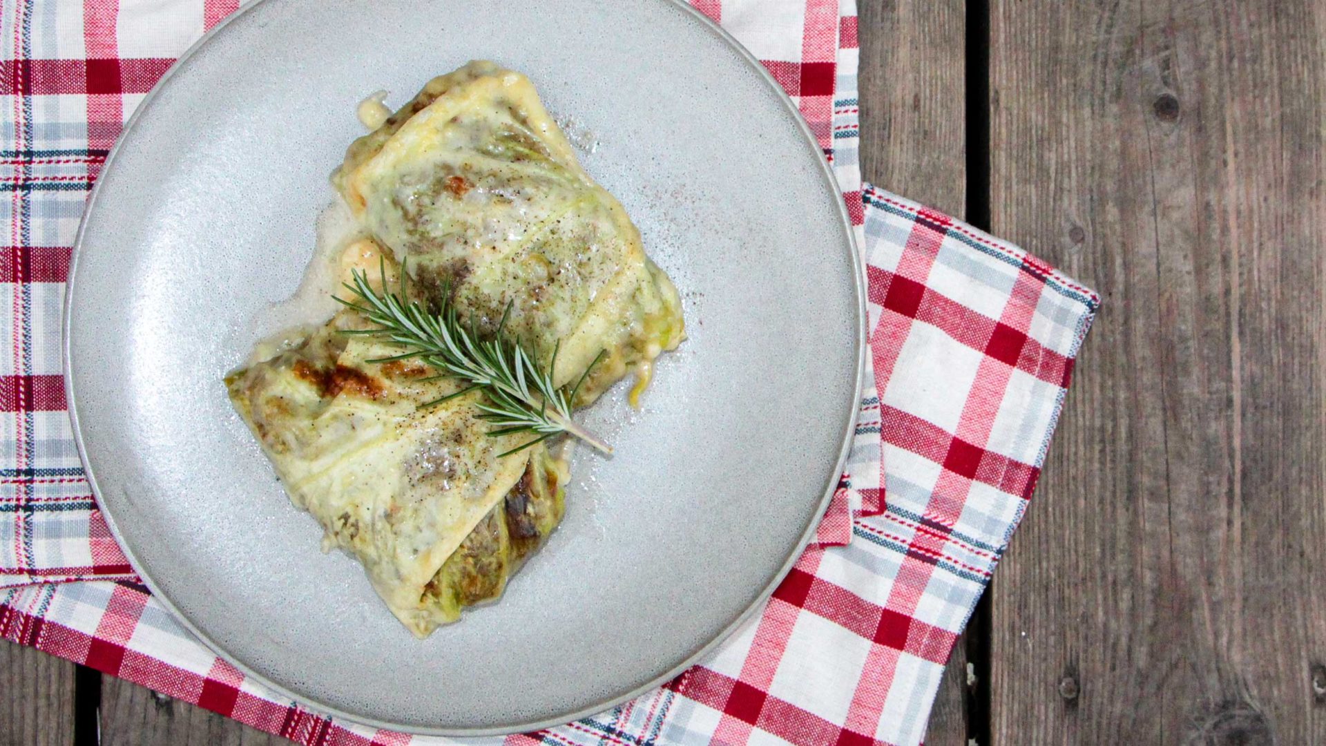 Kabis-Täschli mit Spitzkohl