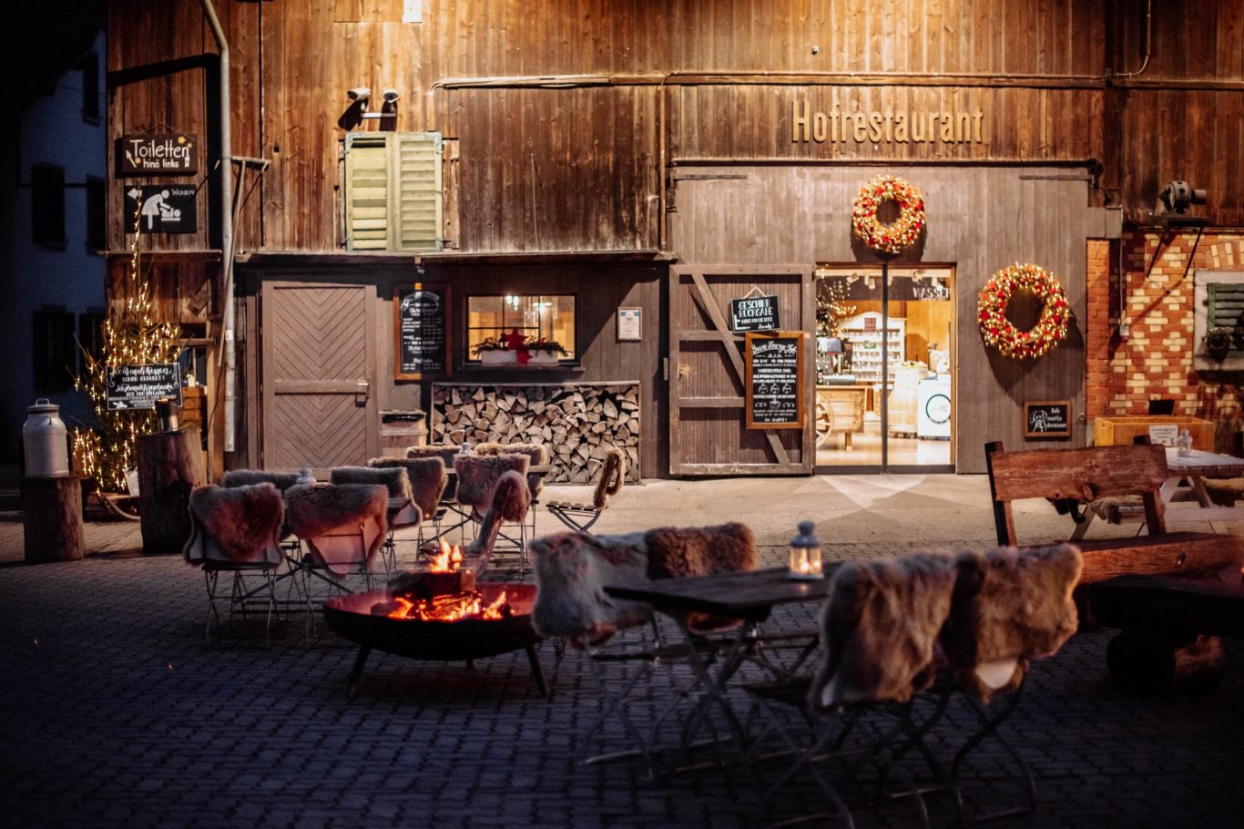 Weihnachtsfeier für Firmen auf dem Bauernhof - Jucker Farm
