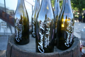 Cabernet Blanc Flaschen