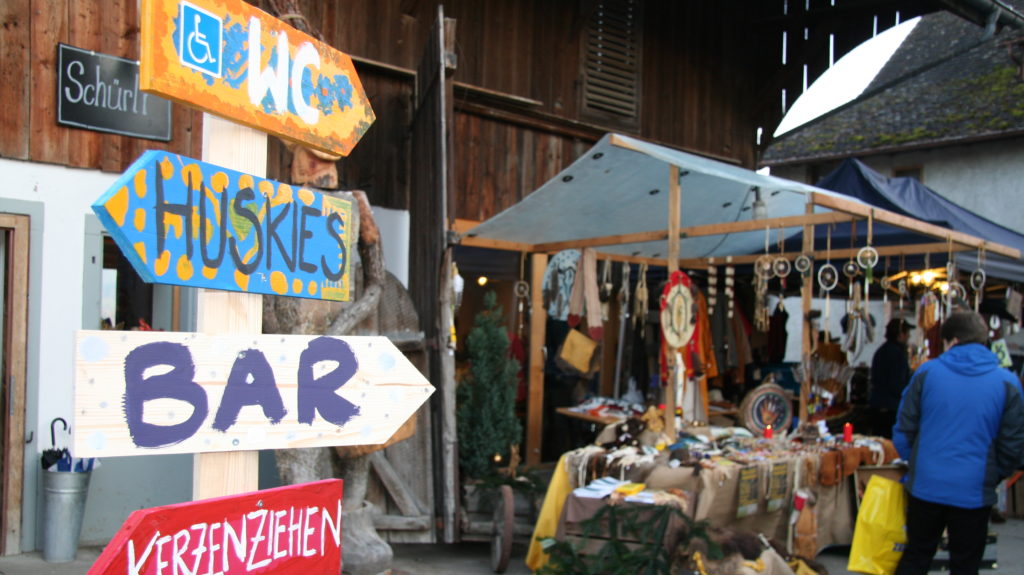 Winterzauber Wegweiser