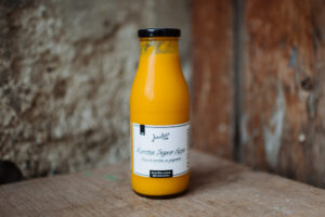 Karotten- Ingwer Suppe im Glas