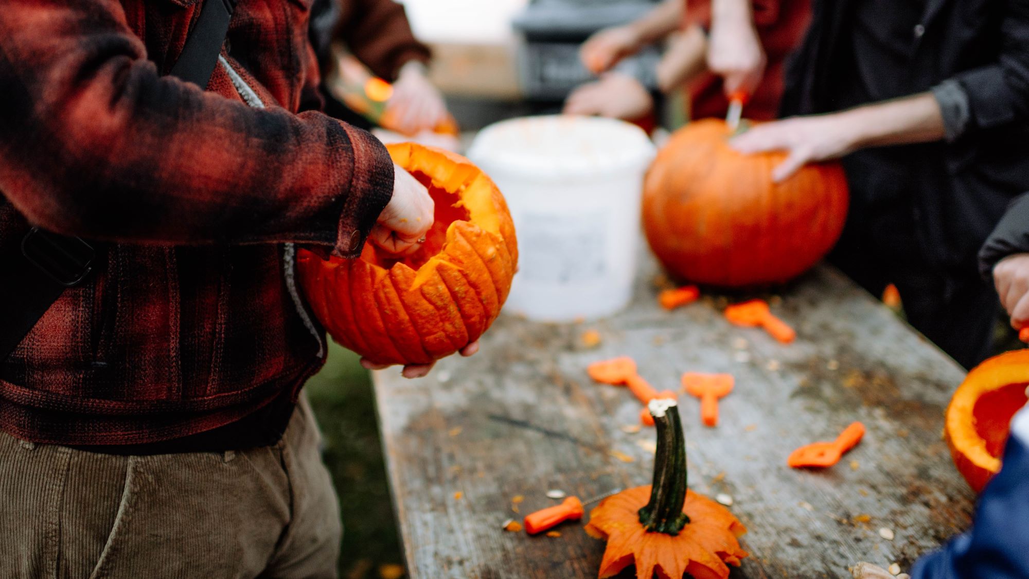 JuckerFarm Event PumpkinLightNight 34 Halloween Laternen schnitzen