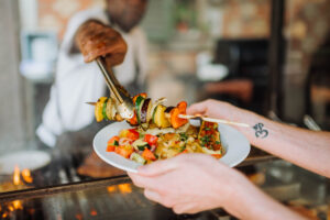 GrillZnacht im Sommer auf dem Juckerhof - BBQ Buffet