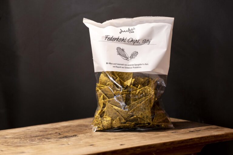 Tortilla Chips mit Federkohl