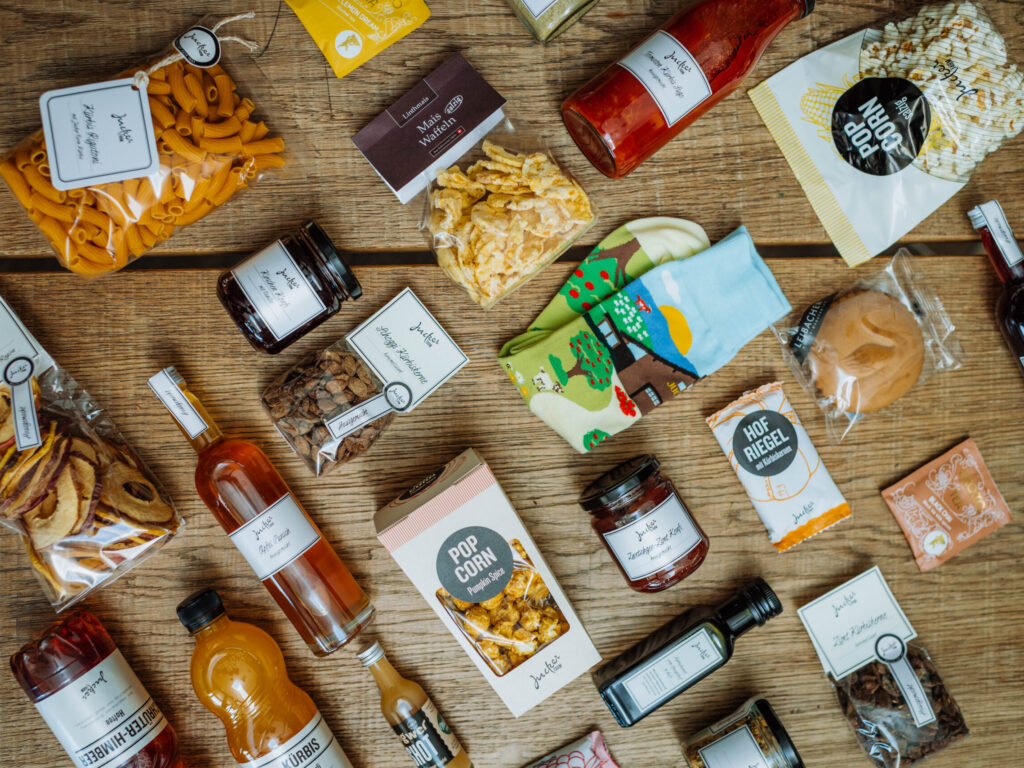 Sammelbild Juckershop Produkte