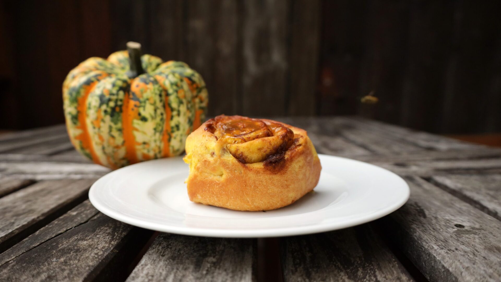 Pumpkin Spice Schnecke