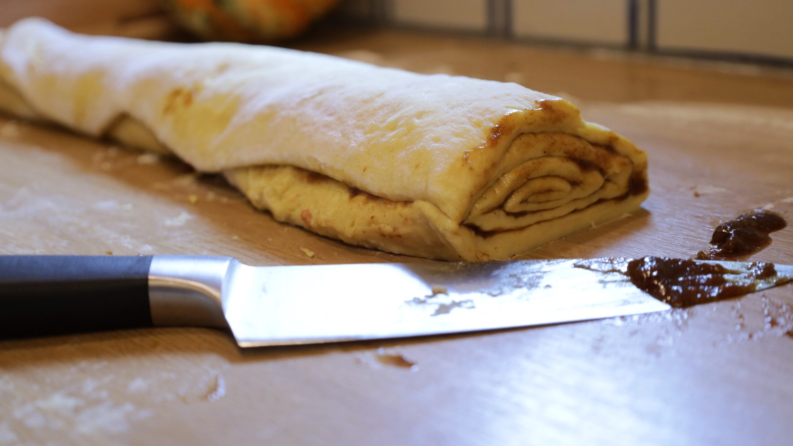 JuckerFarm FeldFood Pumpkin Spice Schnecken Zubereitung2 Zubereitung Pumpkin Spice Schnecken