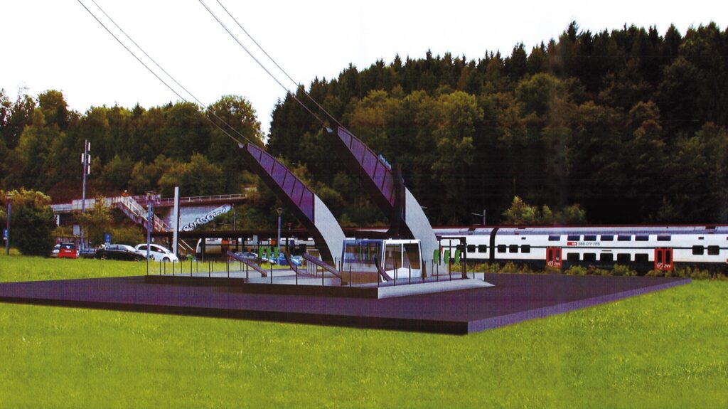 Seilbahn Talstation Seegräben Bahnhof